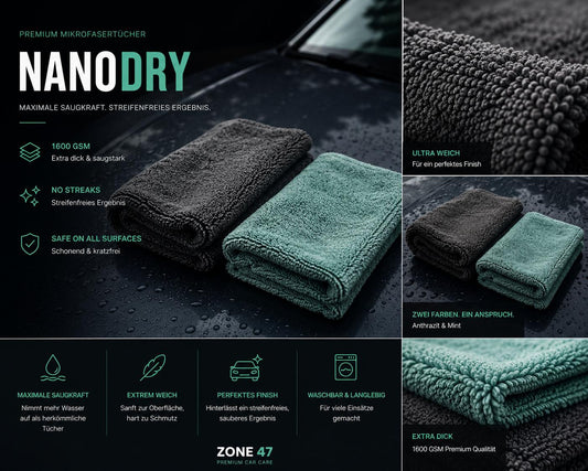 NanoDry – Premium Trockentuch